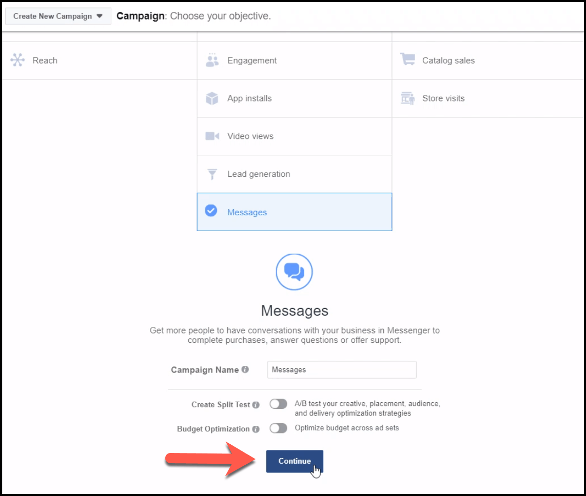 facebook-messages-ad-objective-continue