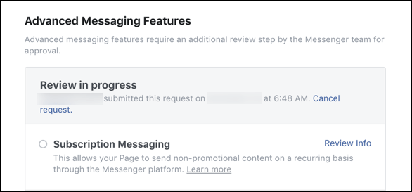 subscription-messaging-request-review-in-progress