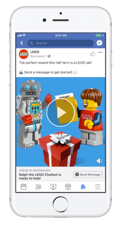 Lego Chatbot Example
