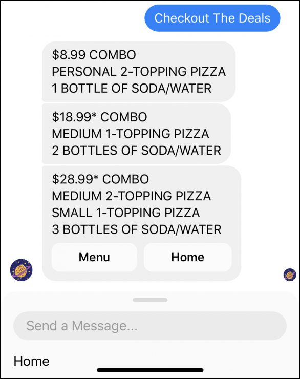 chatbot marketing for restaurants