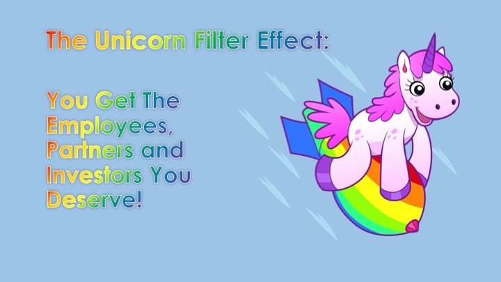 scale a marketing agency - unicorn filter effect