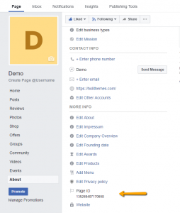 how to find facebook page post id