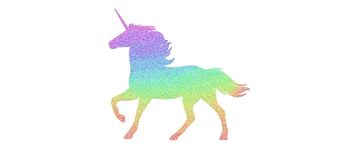 Learning Colors, Rainbow Horse with Glitter, Colorful horse