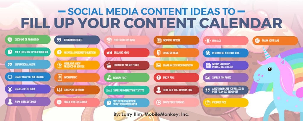 Social Media Content Ideas For Your Content Calendar Customers ai