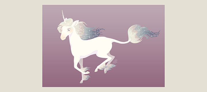 Be a unicorn influencer and stand out in social media.