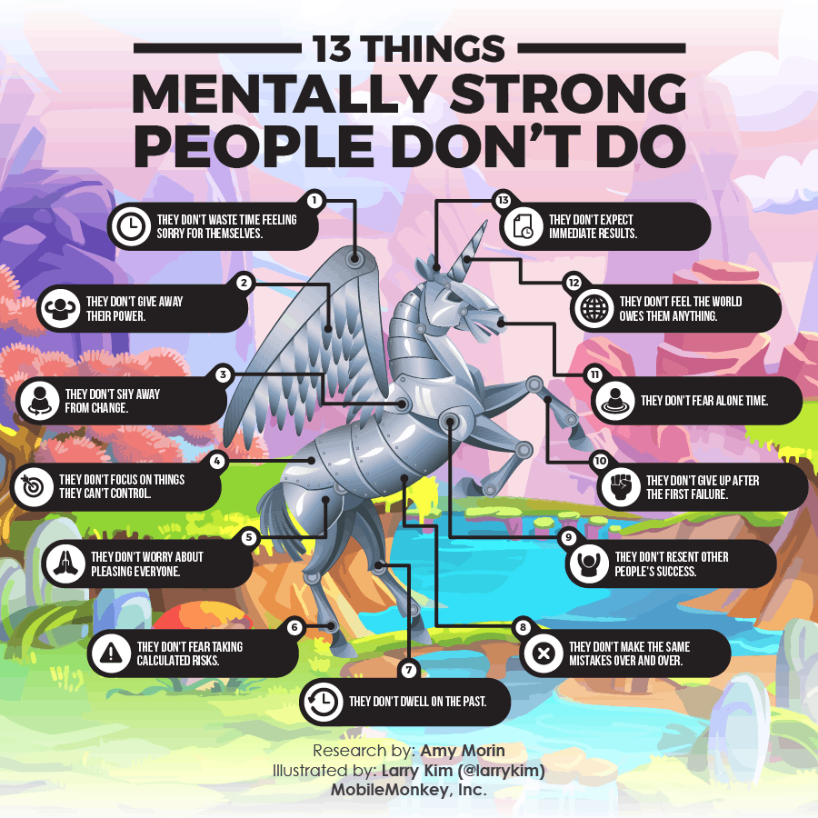 Eleven ways to become a mentally strong person