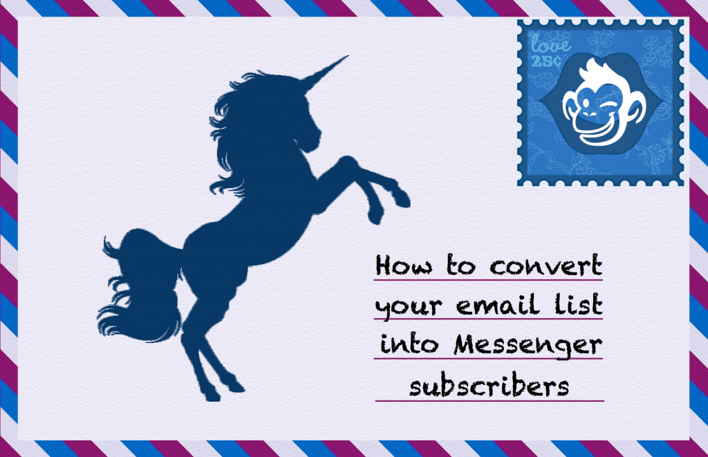 convert email list into messenger subscriber