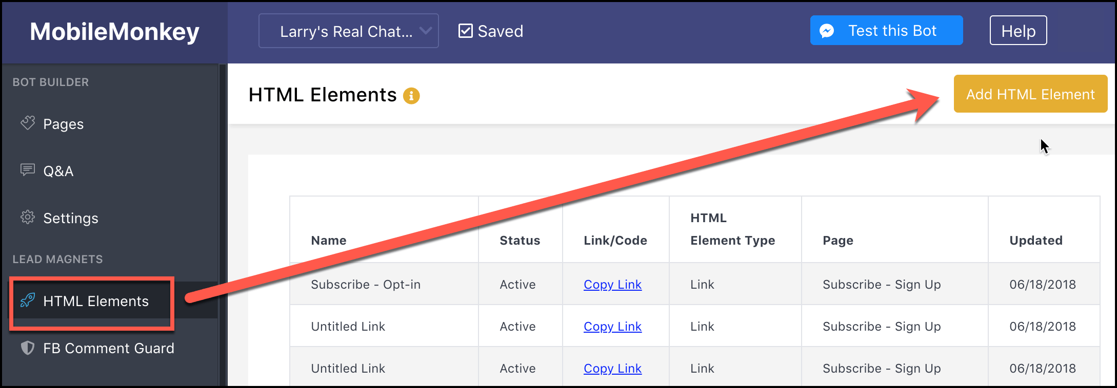 html-elements-link