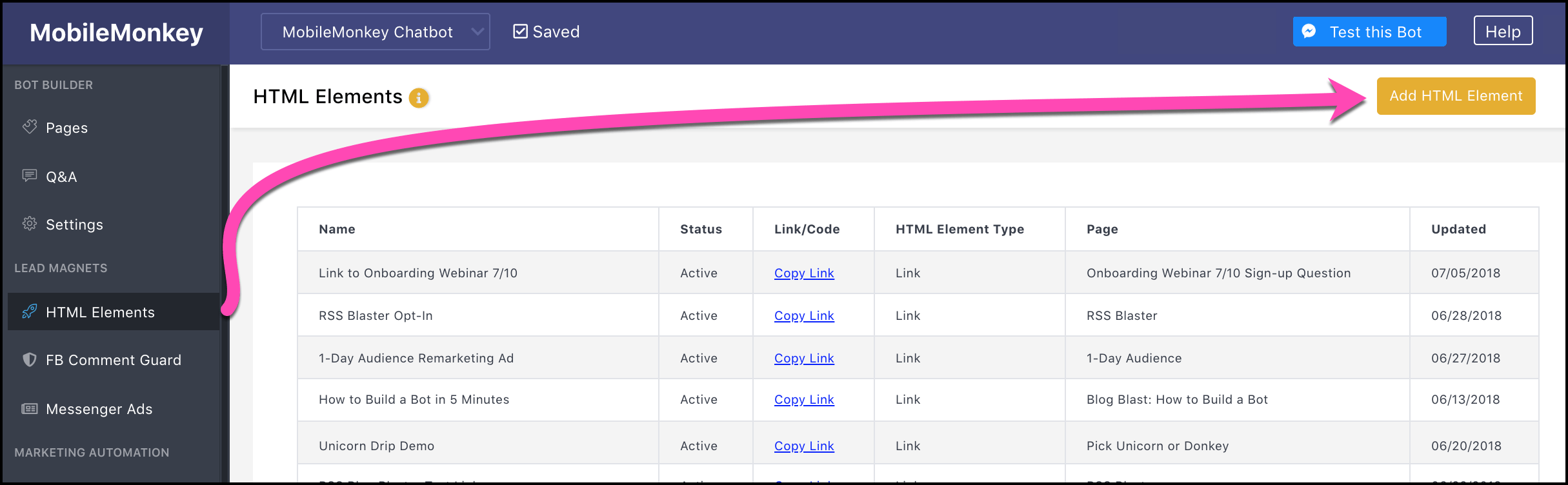 add-html-element-cookie