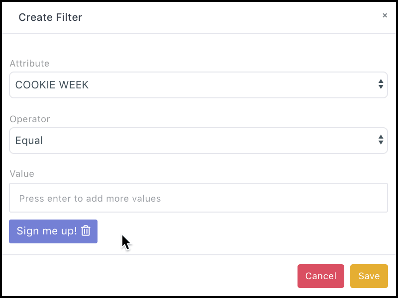 cookie-week-audience-filters