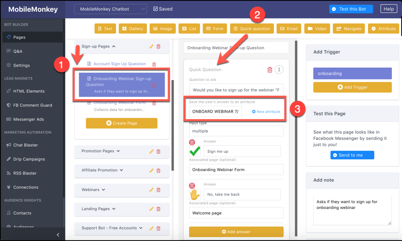 messenger-webinar-signup-question