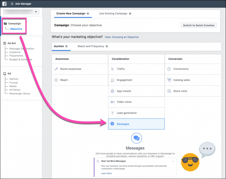 Message Objective What Are Messenger Ads?