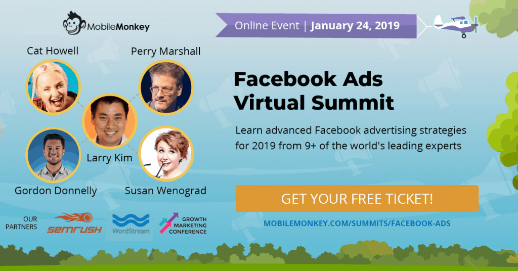 2019 Facebook Ads Virtual Summit Graphic