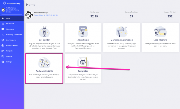 chatbot marketing funnel insights