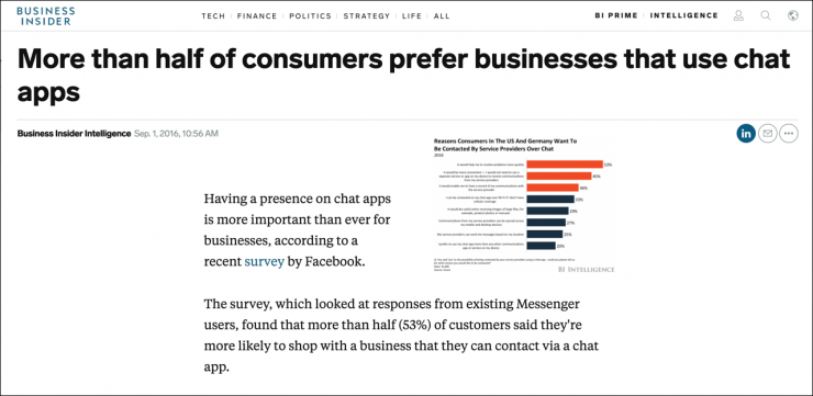 Facebook Messenger Tags - Statistics