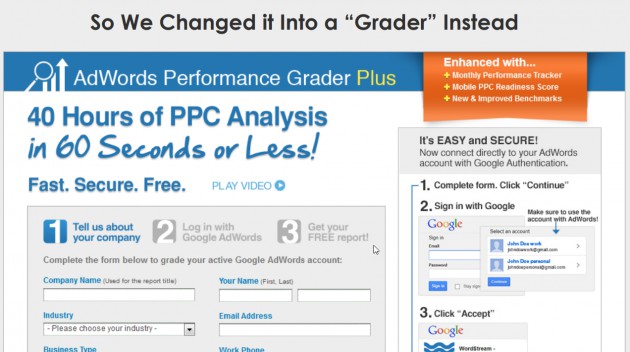 growth marketing strategies - engineering as marketing - adwords grader