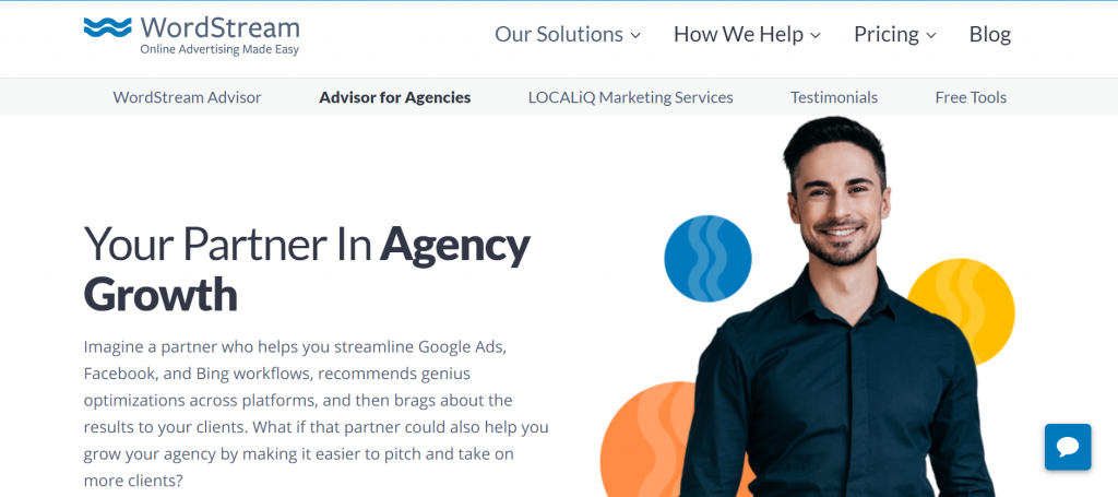 pay per click (PPC) management software - WordStream for agencies