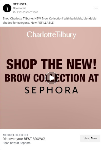 A Sephora ad.