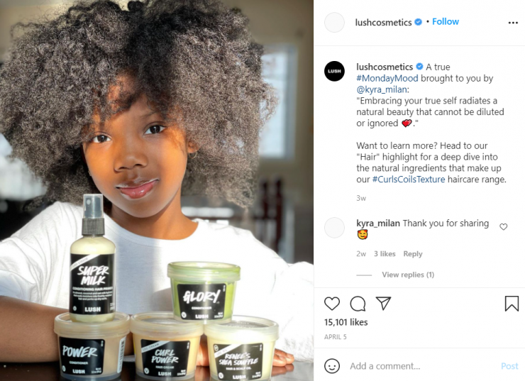 How To Use Super Milk  LUSH Afro Hair Care 