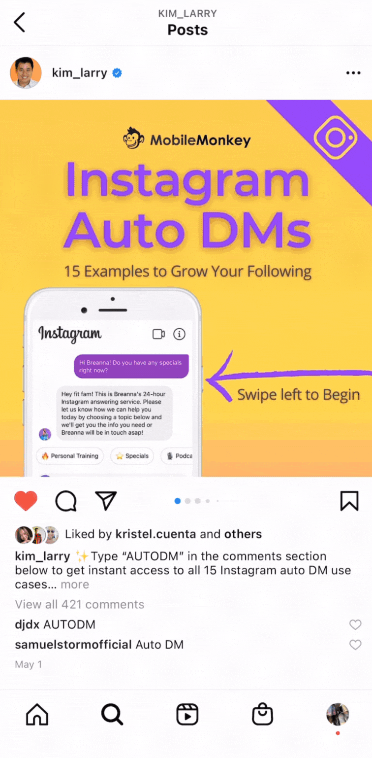 Get 24/7 Chat Marketing & Sales Outreach Automation for Instagram, Facebook  Messenger, SMS and Webchat for Small Business