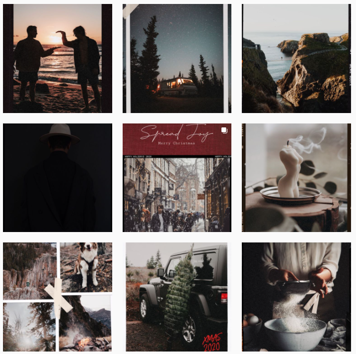 Storyluxe app Instagram feed