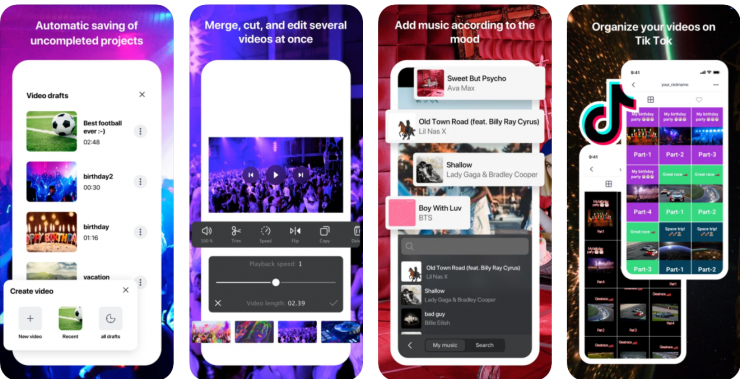 CutStory app screenshots