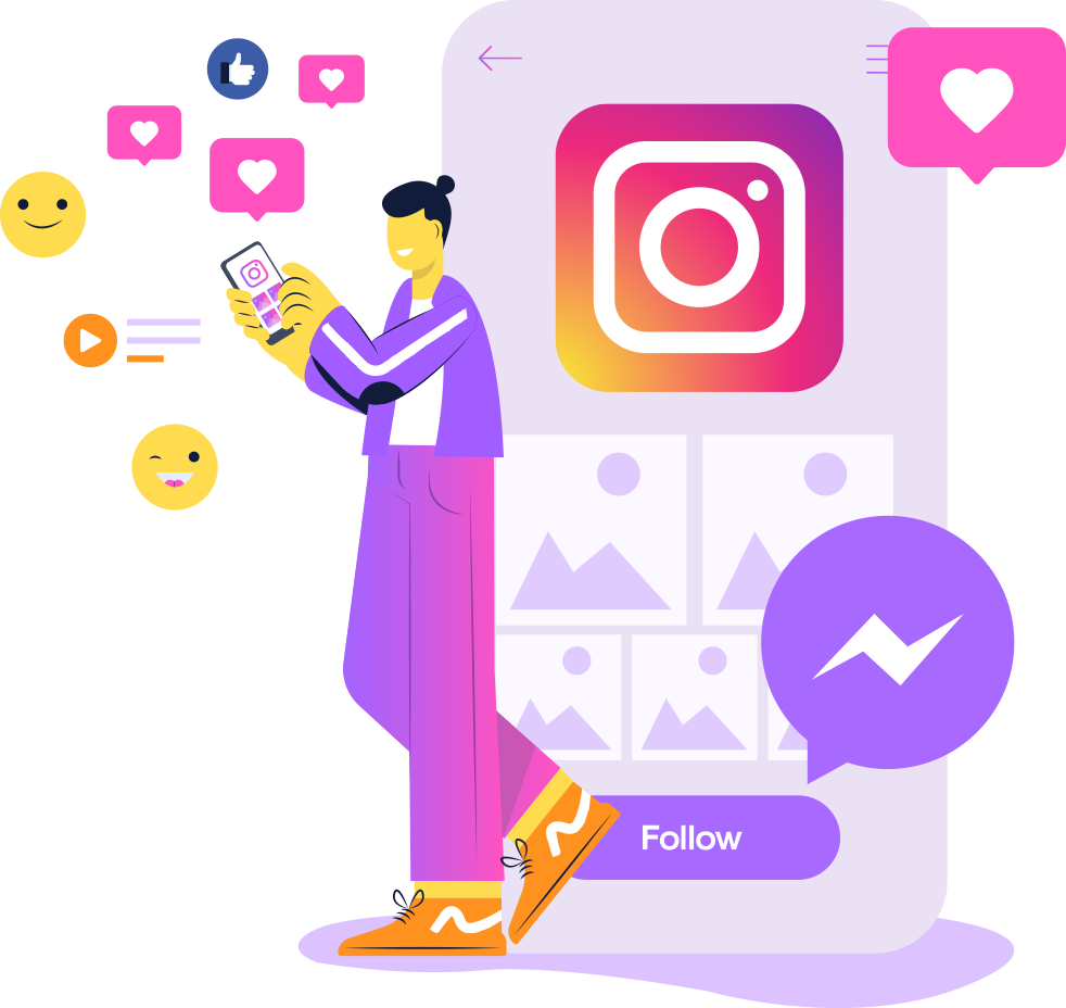 Get 24/7 Chat Marketing & Sales Outreach Automation for Instagram, Facebook  Messenger, SMS and Webchat for Small Business