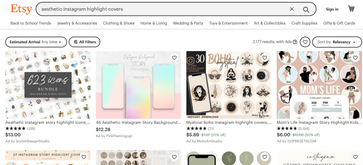 40 Snapchat cover ideas  instagram highlight icons, instagram