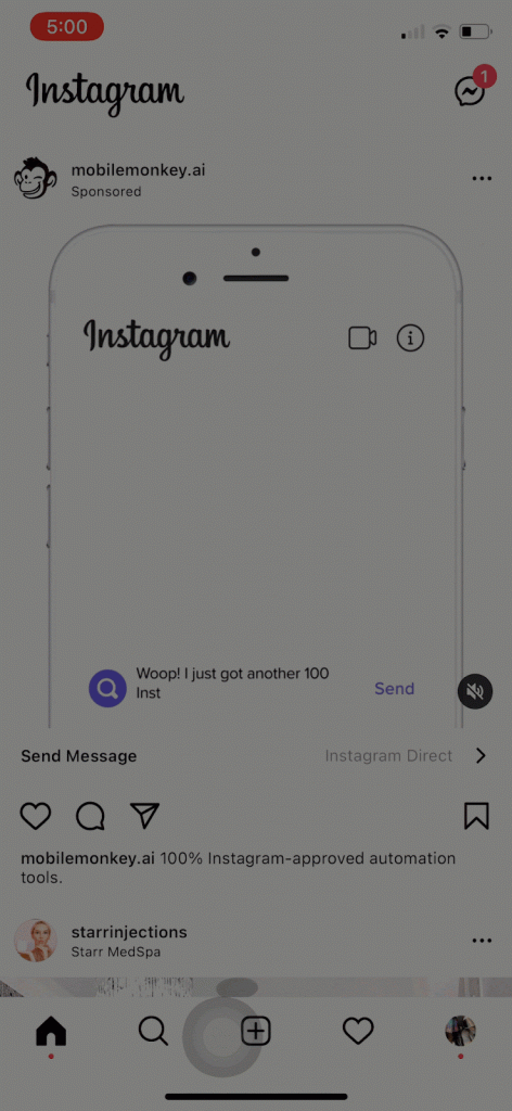 Instagram Lets Users Send GIFs in Direct Messages