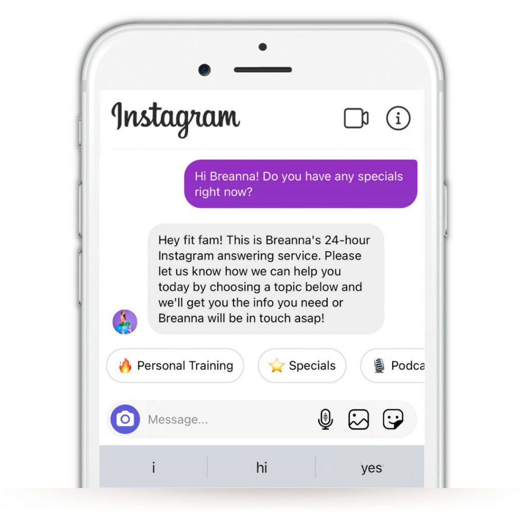 The Best Instagram Direct Message Marketing Examples Templates