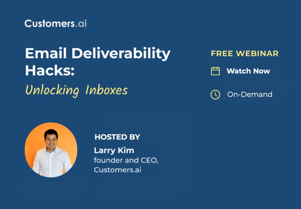 learn email deliverability hacks on-demand